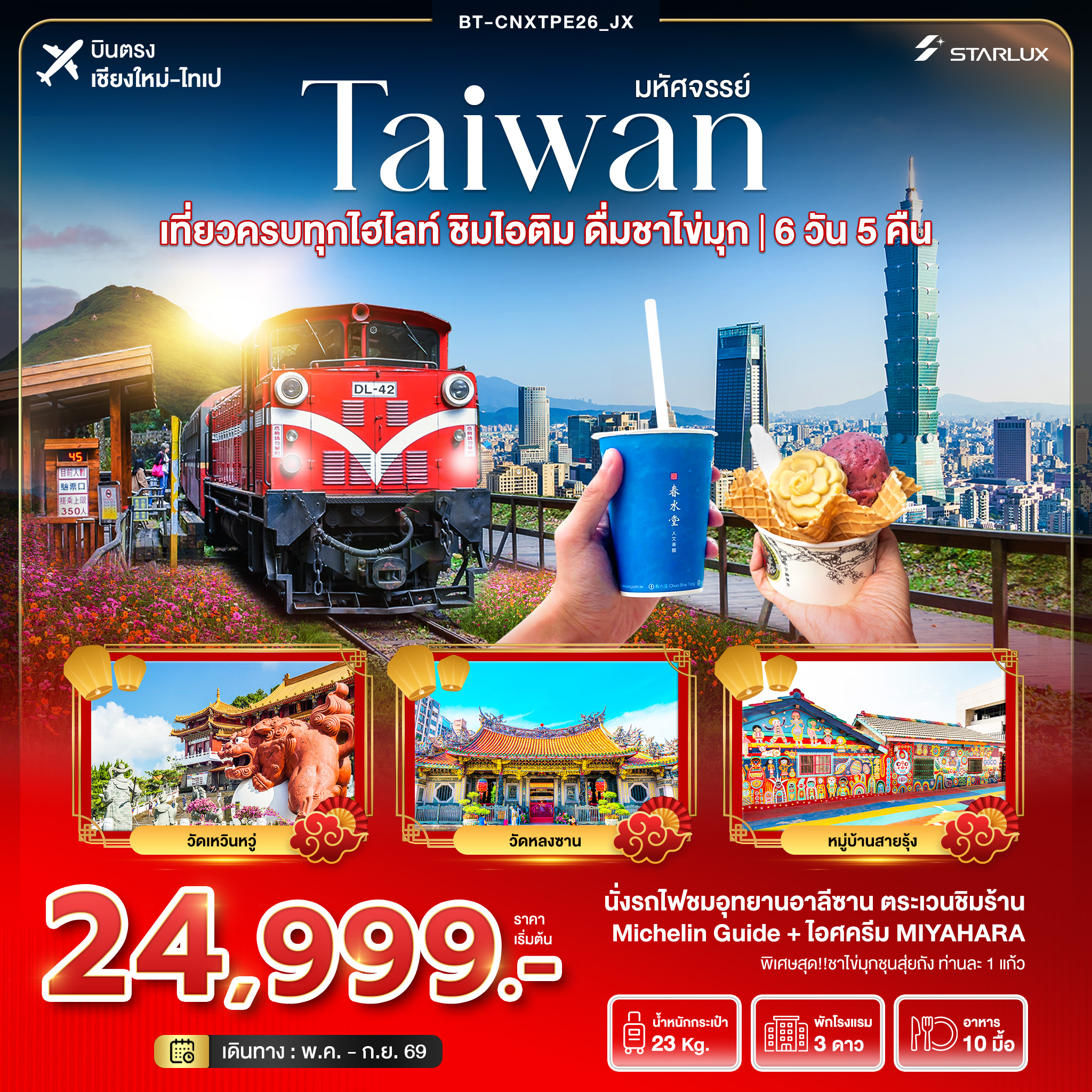 มหัศจรรย์... เที่ยวครบทุกไฮไลท์ ชิมไอติม ดื่มชาไข่มุก