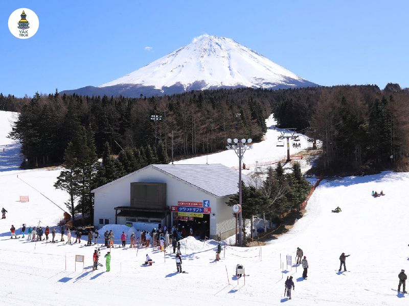 Fujiten resort ฟูจิเท็น สกีรีสอร์ท และภูเขาไฟฟูจิ
