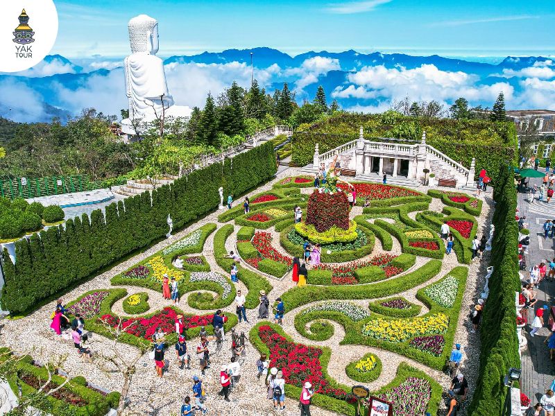 สวนดอกไม้ Le Jardin d’Amour บานาฮิลล์ สวนสไตล์ยุโรปสุดโรแมนติก