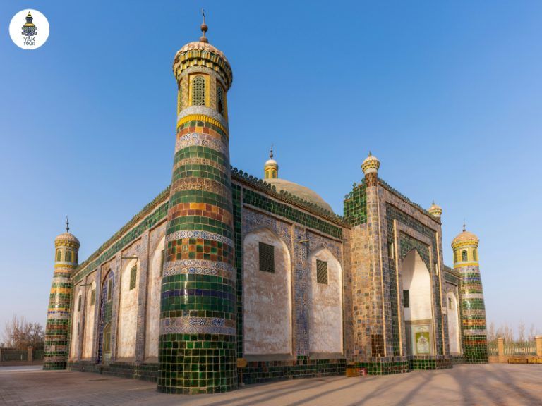 สุสานสนมเซียง ซินเจียงใต้ สถาปัตยกรรมอิสลามและวัฒนธรรมอุยกูร์