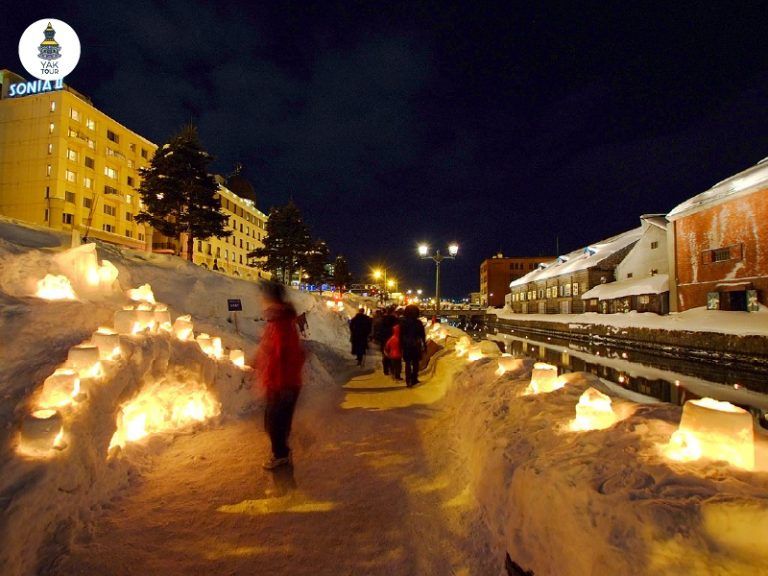 เทศกาลญี่ปุ่น 2569 เทศกาลประดับไฟโอตารุ