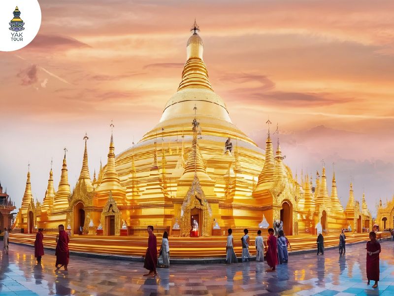 เจดีย์ไจ๊กะส่าน ย่างกุ้ง เที่ยวพม่า สายมู ขอพรการงาน การเงิน ความรัก