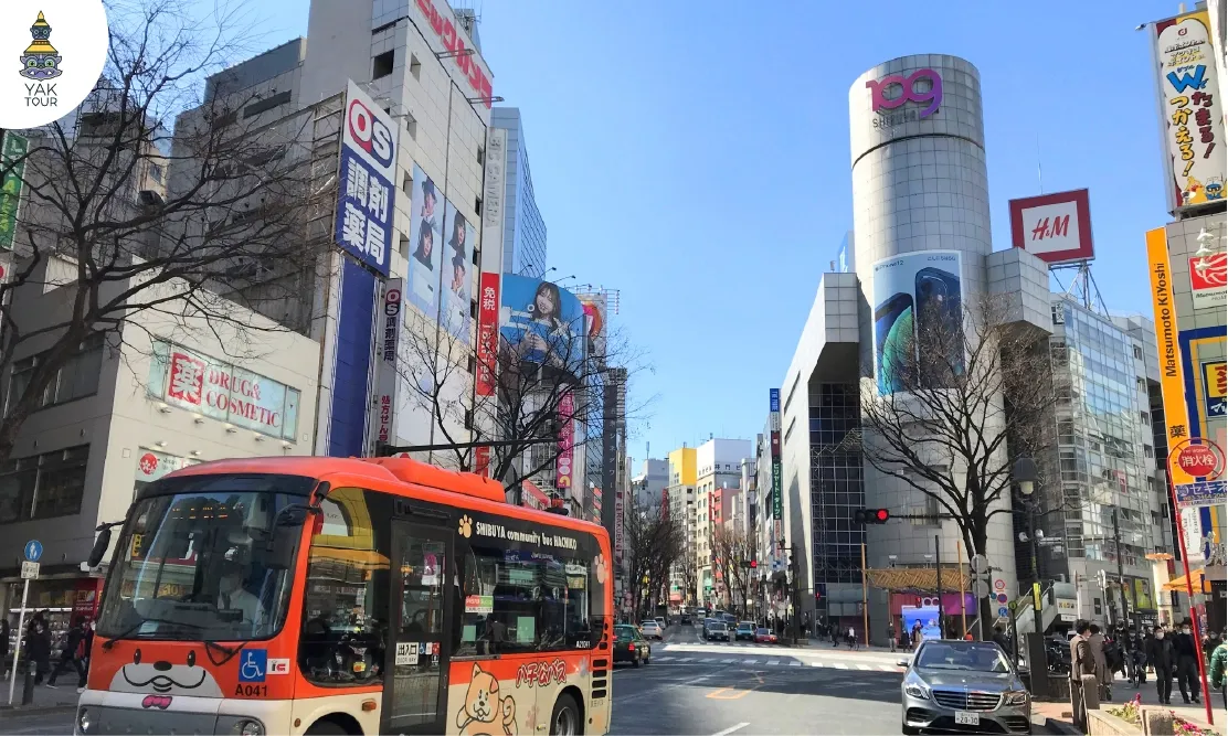 ตึกห้างสรรพสินค้า Shibuya 109 ทรงกระบอกที่เป็นเอกลักษณ์และศูนย์กลางแฟชั่นวัยรุ่นญี่ปุ่น