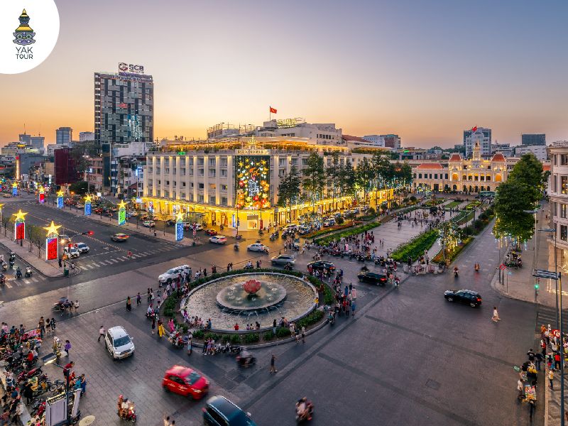 ที่เที่ยวโฮจิมินห์ ถนนคนเดินเหงียนเว้