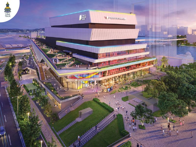 Tokyo Dream Park แลนด์มาร์กความบันเทิงใหม่ริมอ่าวโตเกียว