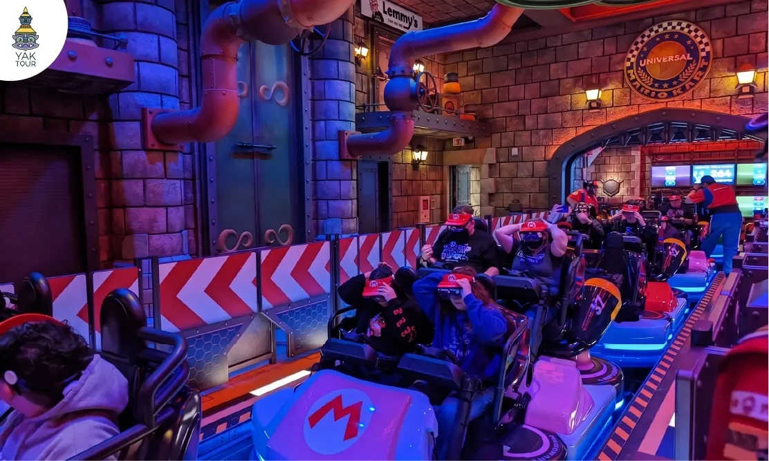ประสบการณ์แข่งรถเสมือนจริงที่ Universal Studios Japan