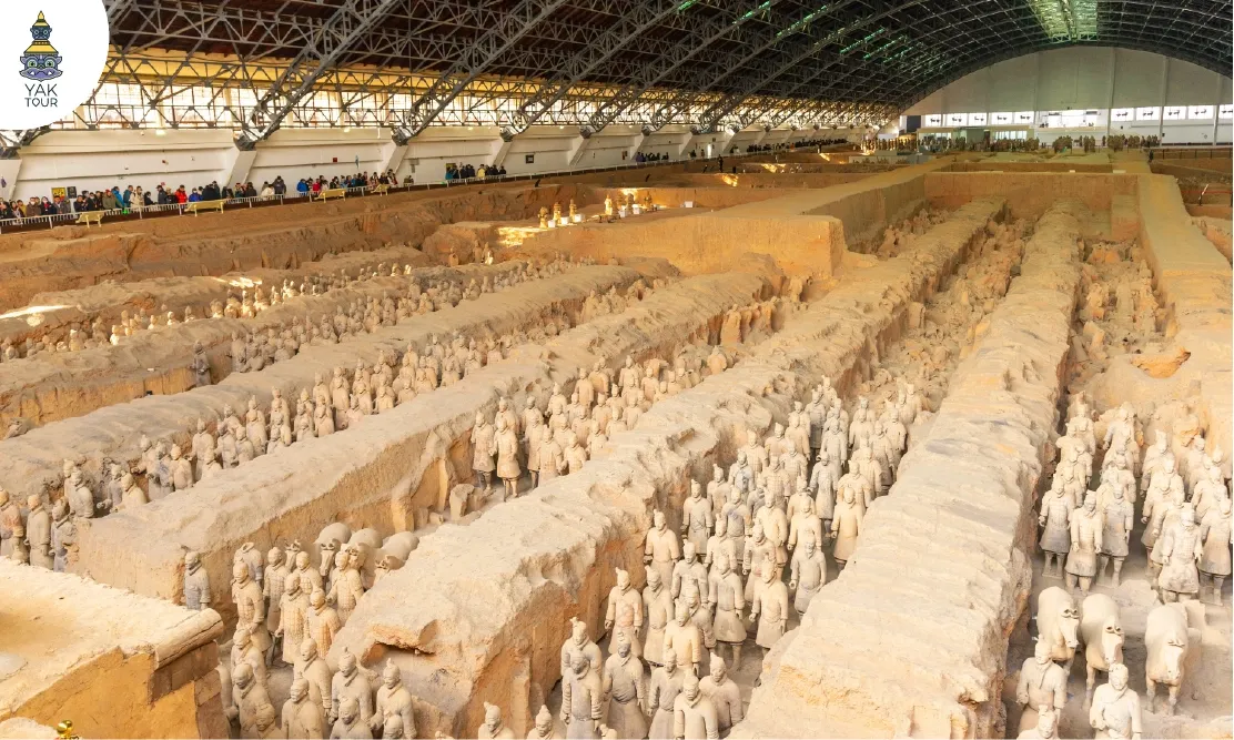 สุสานกองทัพทหารดินเผาจิ๋นซีฮ่องเต้ มรดกโลกอันดับหนึ่งแห่งเมืองซีอาน