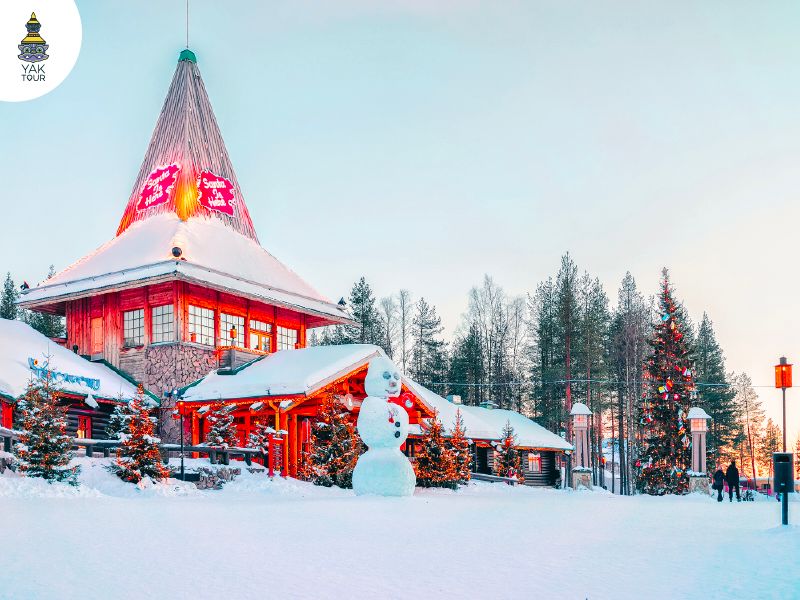 ที่เที่ยวหน้าหนาว ต่างประเทศ 2026 หมู่บ้านซาตาคลอสในฟินแลนด์