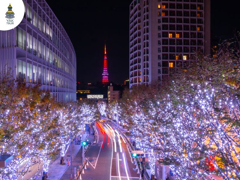 ที่เที่ยวหน้าหนาว ต่างประเทศ 2026 โตเกียว