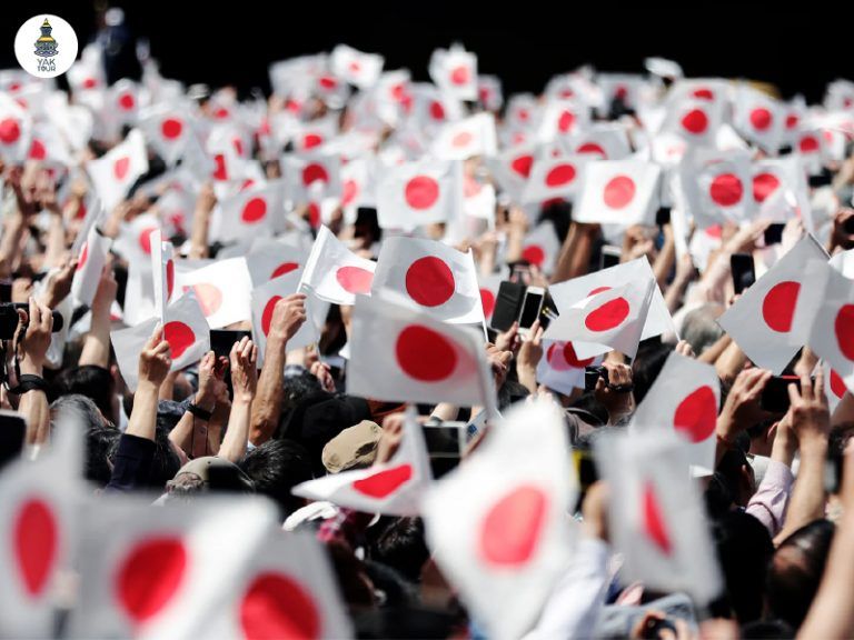 บรรยากาศชาวญี่ปุ่นร่วมเฉลิมฉลองวันหยุดประจำชาติในวันโชวะ (Showa Day)