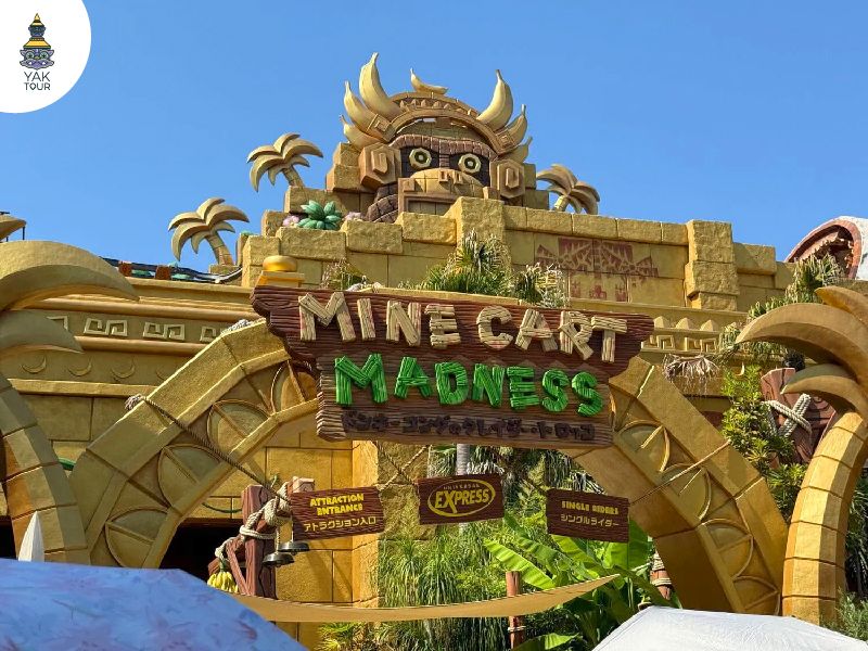 เครื่องเล่นใหม่ Mine Cart Madness ยูนิเวอร์แซลสตูดิโอ ญี่ปุ่น
