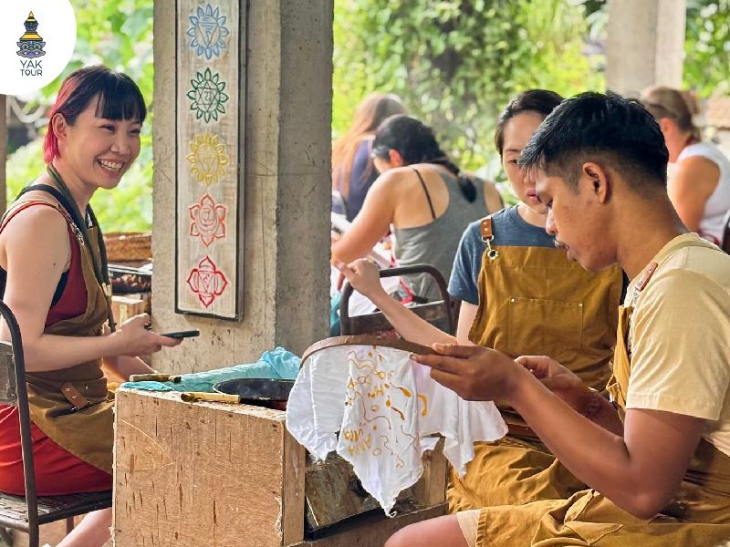 หมู่บ้านผ้าบาติก Tohpati บาหลี แหล่งผลิตผ้าบาติกดั้งเดิม