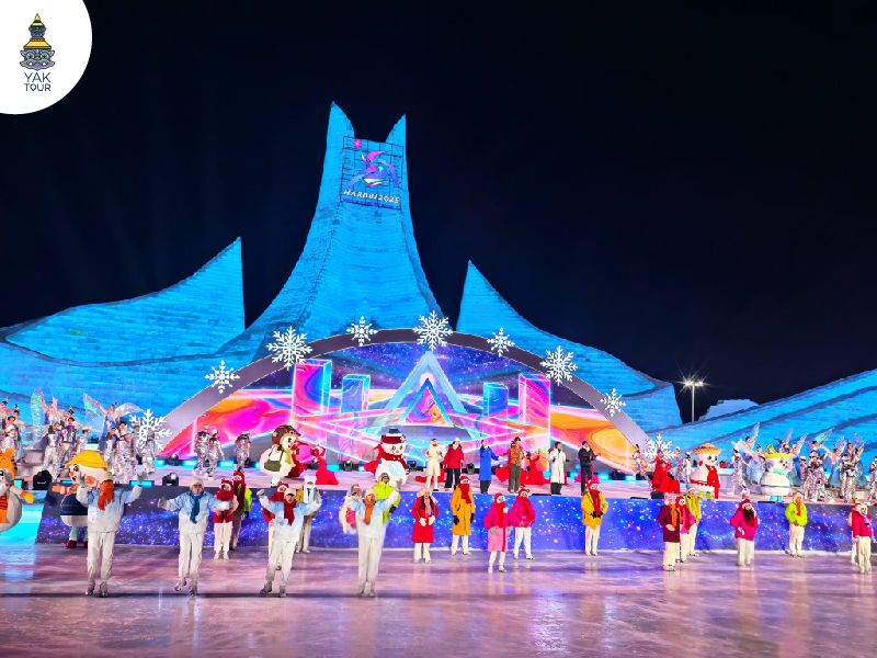 การแสดงสดและคอนเสิร์ต ในเทศกาลหิมะและน้ำแข็งฮาร์บิน