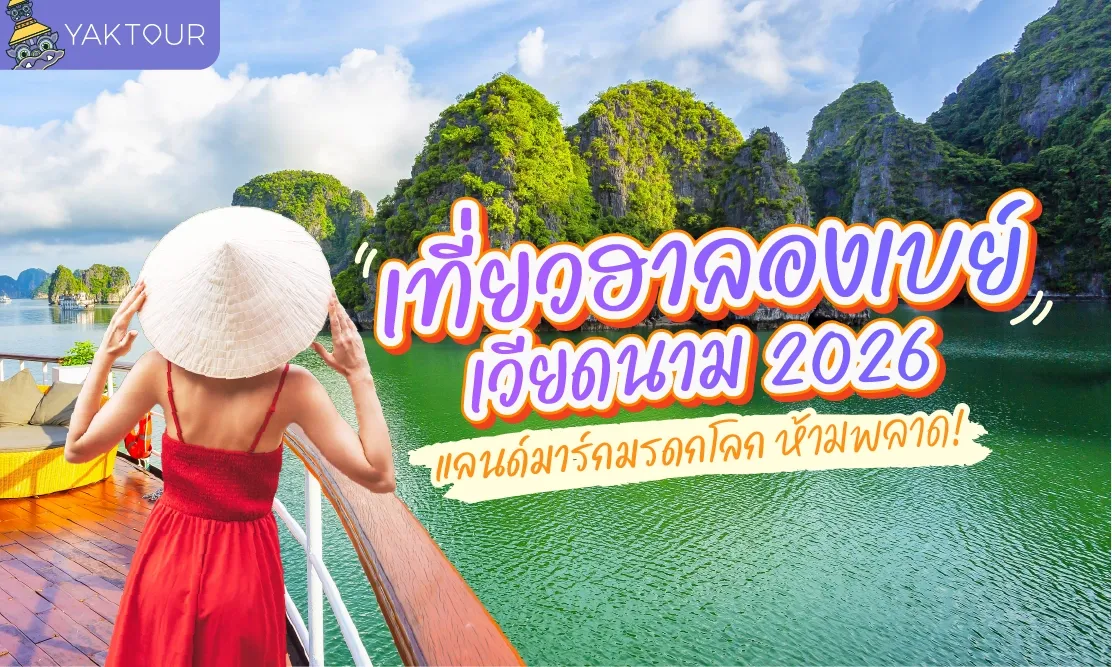 เที่ยวฮาลองเบย์ เวียดนาม 2026 มรดกโลกสุดอลังการ พร้อมกิจกรรมห้ามพลาด
