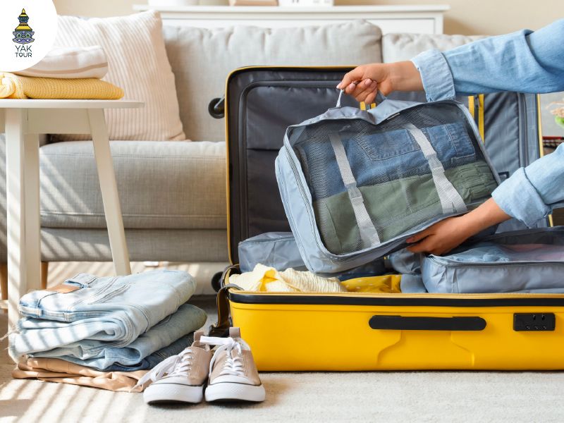 วิธีจัดกระเป๋าเดินทางแบบพีระมิด เรียงลำดับสิ่งของตามขนาดและน้ำหนัก