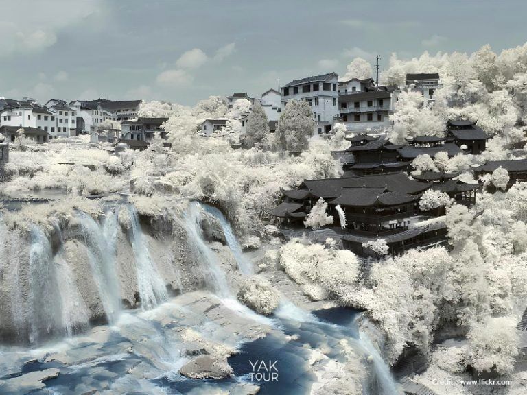 หมู่บ้านฝูหรงเจิ้น จางเจี้ยเจี้ยหน้าหนาว