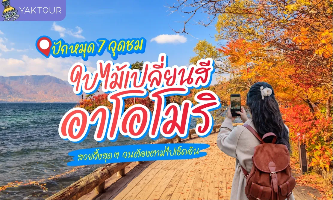 รูปปก  ปักหมุด 7 จุดชม ใบไม้เปลี่ยนสี อาโอโมริ สวยจึ้งสุดๆ จนต้องตามไปเช็คอิน