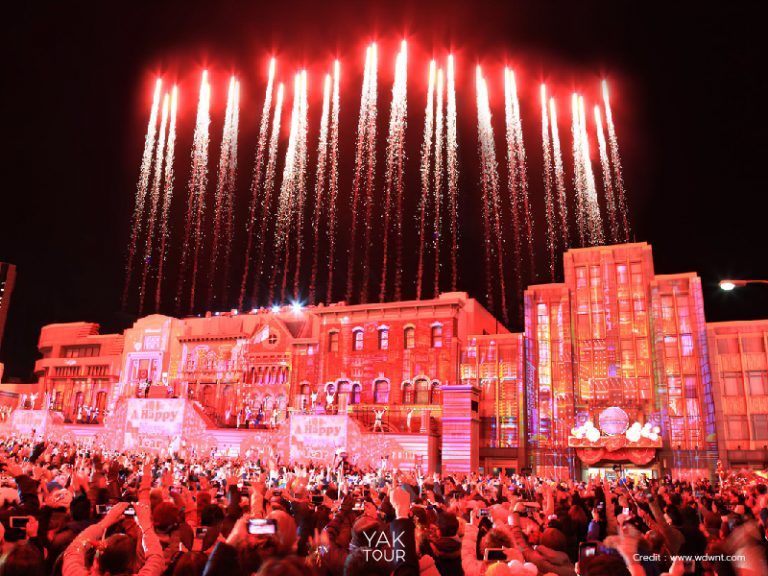 งานเฉลิมฉลองนับถอยหลังคืนสิ้นปี Countdown ณ ห้าแยกชิบูย่า Shibuya Crossing โตเกียว