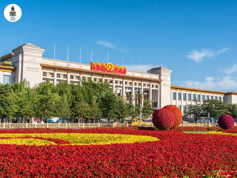 วันชาติจีน Golden Week การประดับธงและงานเฉลิมฉลองทั่วประเทศ