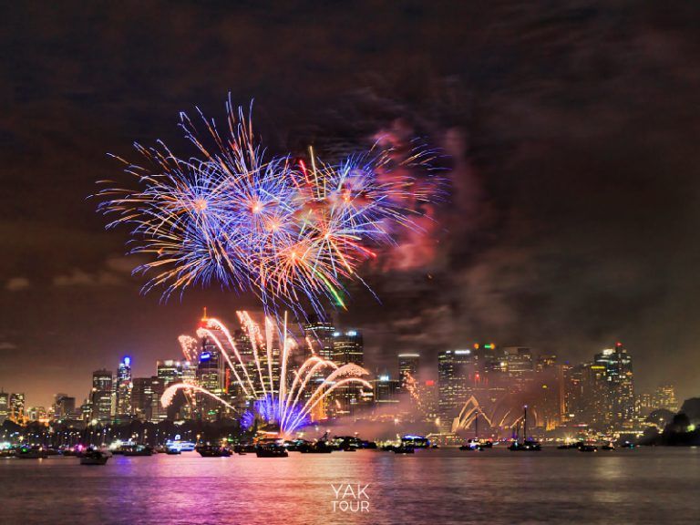 งานเคานต์ดาวน์ ที่อ่าวซิดนีย์ ออสเตรเลีย ช่วงปีใหม่