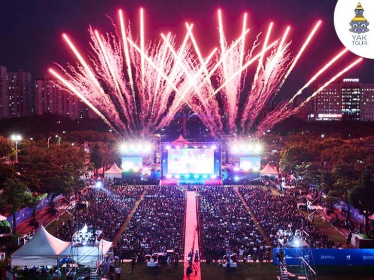 บรรยากาศเทศกาลภาพยนตร์นานาชาติบูชอน จัดขึ้นที่เมืองบูชอน จังหวัดคยองกี