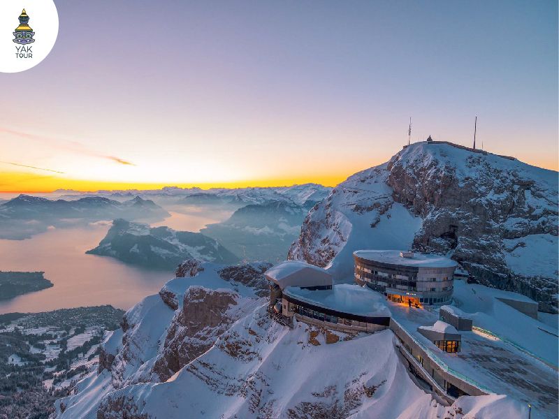 ที่เที่ยวสวิตเซอร์แลนด์แนะนำ ยอดเขาพิลลาทุสที่ปกคลุมไปด้วยหิมะ