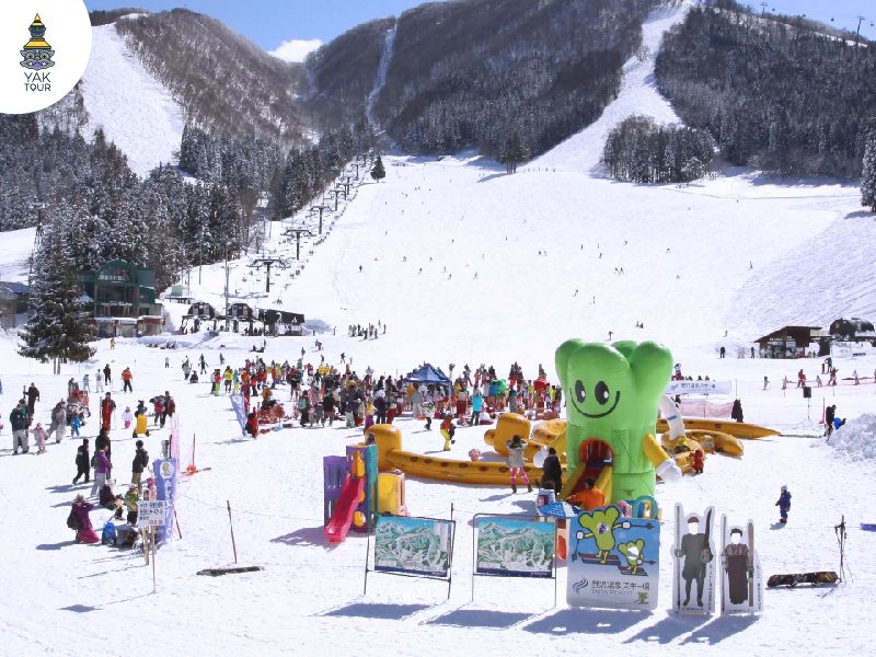 สกีรีสอร์ท-ใกล้โตเกียว-ญี่ปุ่น-Nozawa Onsen Ski Resort