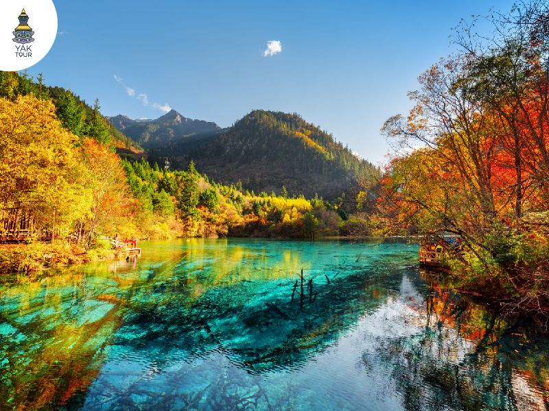 จิ่วจ้ายโกว ประเทศจีน