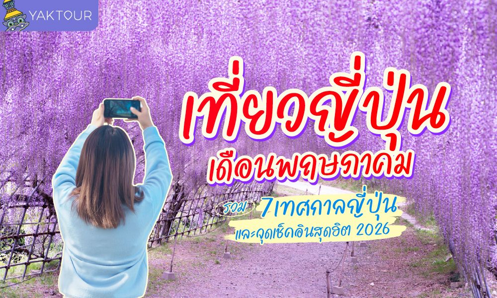 รวม 7 เทศกาลและที่เที่ยวญี่ปุ่น เดือนพฤษภาคม 2026 สัมผัสบรรยากาศใบไม้ผลิช่วงโค้งสุดท้าย