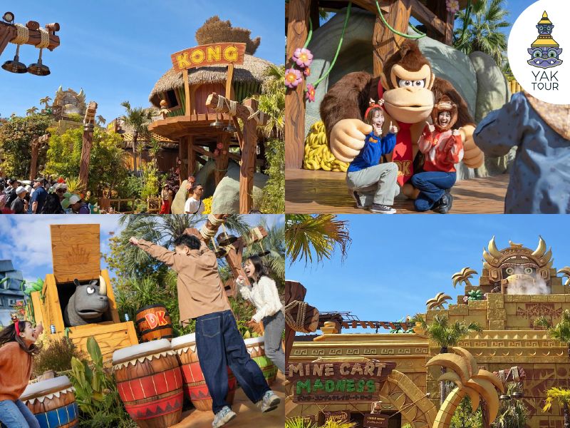Donkey Kong Country โซนใหม่ใน Universal Studios Japan โอซาก้า 2569