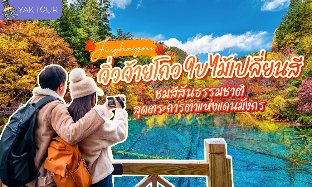 จิ่วจ้ายโกว ใบไม้เปลี่ยนสี ชมสีสันธรรมชาติสุดตระการตาแห่งแดนมังกร