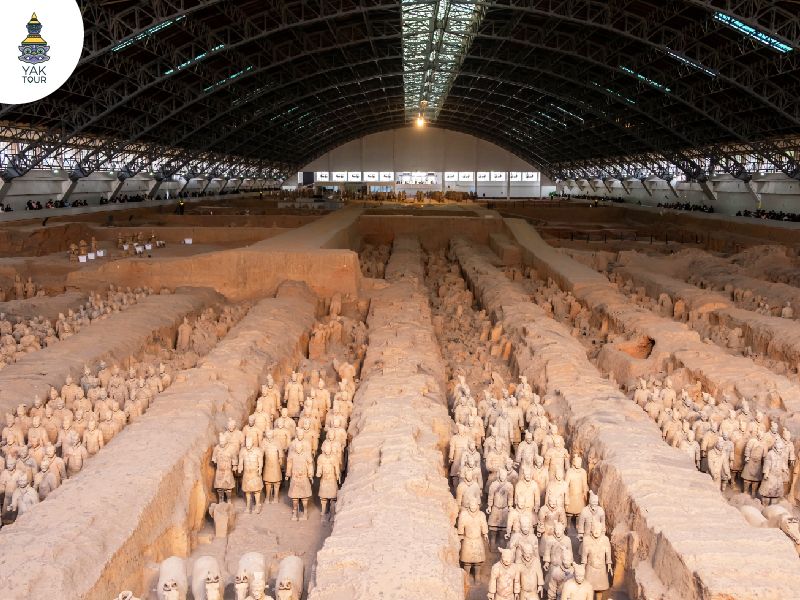ความอลังการของกองทัพทหารดินเผา (Terracotta Army) ในสุสานจักรพรรดิฉินที่ 1 เมืองซีอาน มรดกโลกทางประวัติศาสตร์ที่มีชื่อเสียงของประเทศจีน