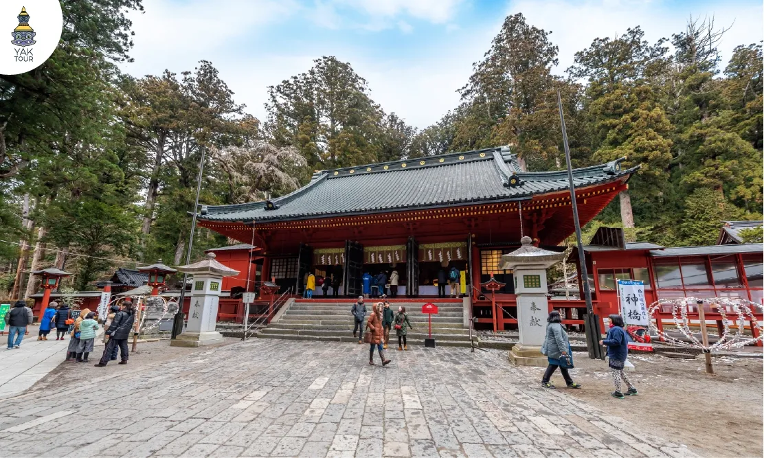 บรรยากาศศาลเจ้าฟุตาระซัง Futarasan Shrine มรดกโลกที่นิกโก้