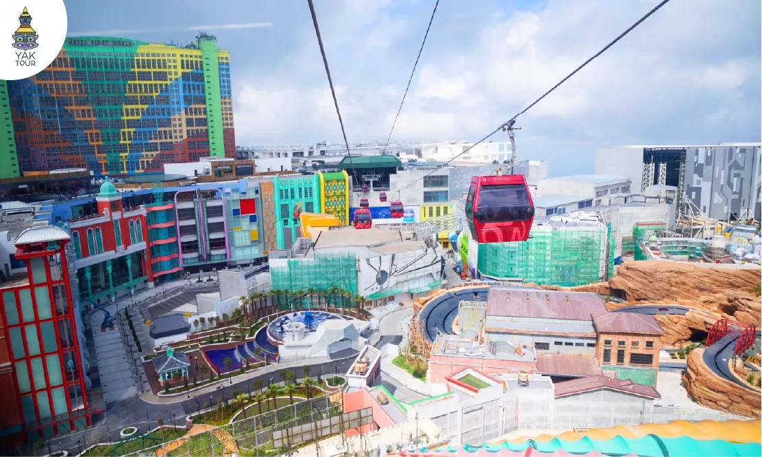 กระเช้าลอยฟ้า Awana SkyWay สู่เก็นติ้งไฮแลนด์ ประเทศมาเลเซี