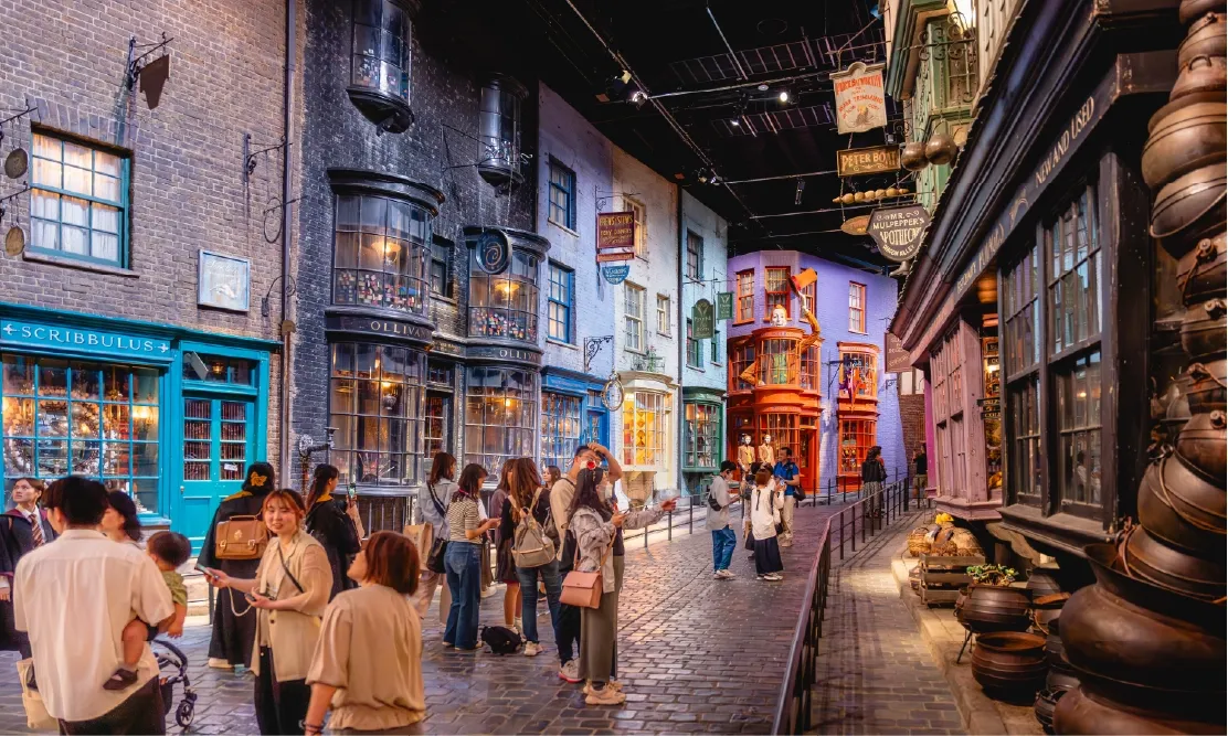 โซนจำลองตรอกไดแอกอน Warner Bros. Studio Tour Tokyo