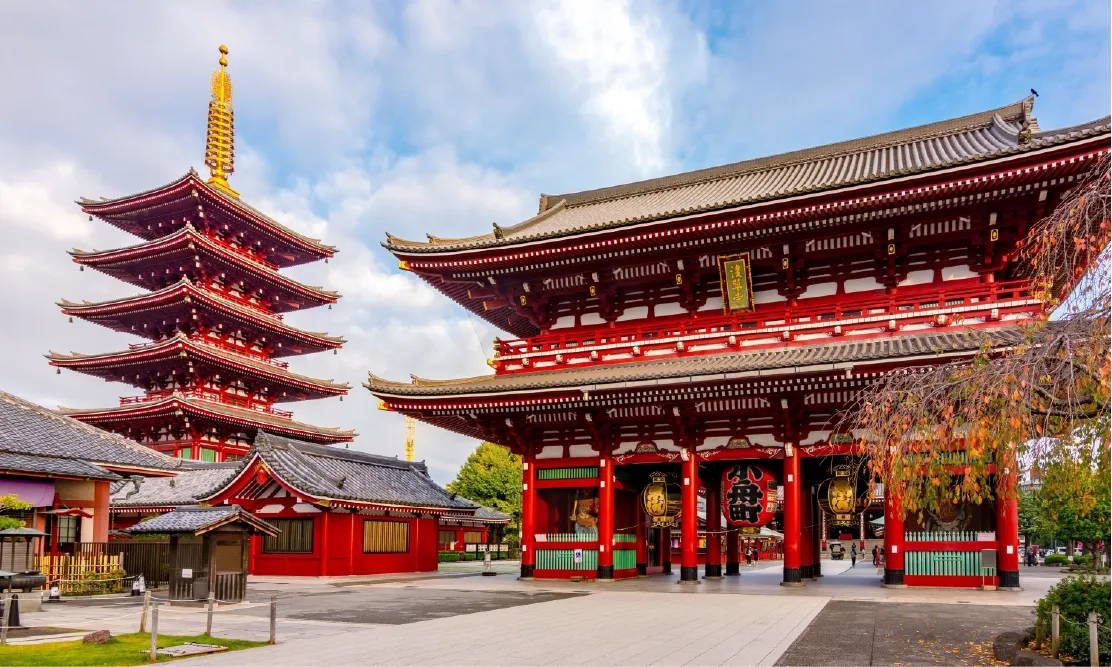 วัดเซ็นโซจิ (Senso-ji Temple) หรือวัดอาซากุสะ แลนด์มาร์กยอดฮิตในโตเกียว ประเทศญี่ปุ่น
