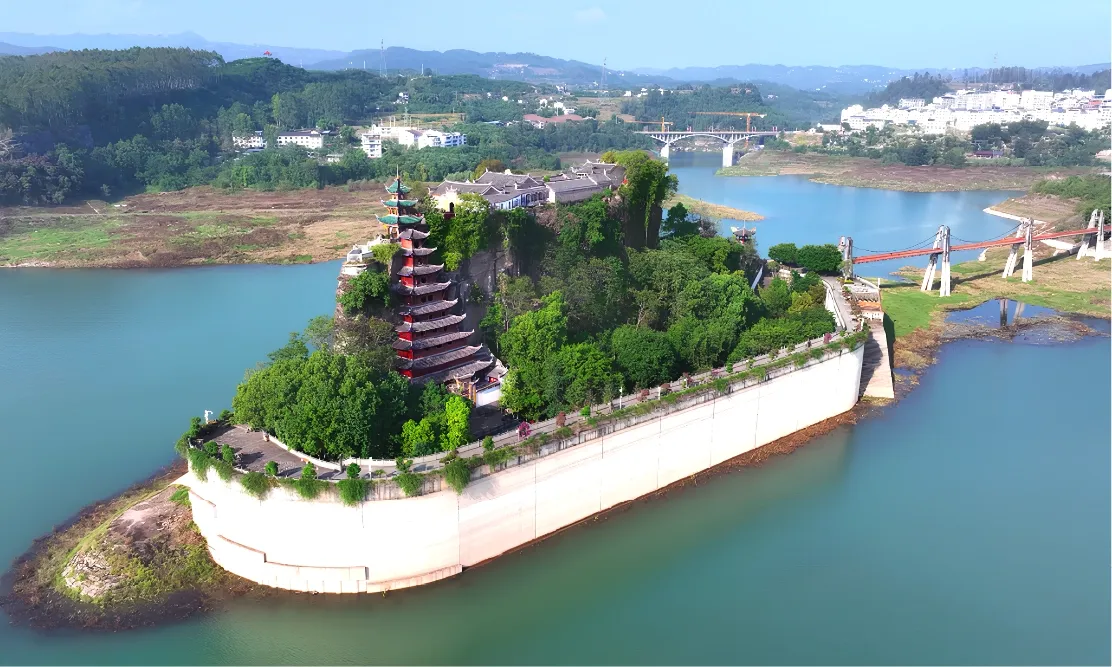 เจดีย์ไม้ 12 ชั้นที่วัดสือเป่าจ้าย (Shibaozhai) สถาปัตยกรรมมหัศจรรย์กลางแม่น้ำแยงซี ฉงชิ่ง