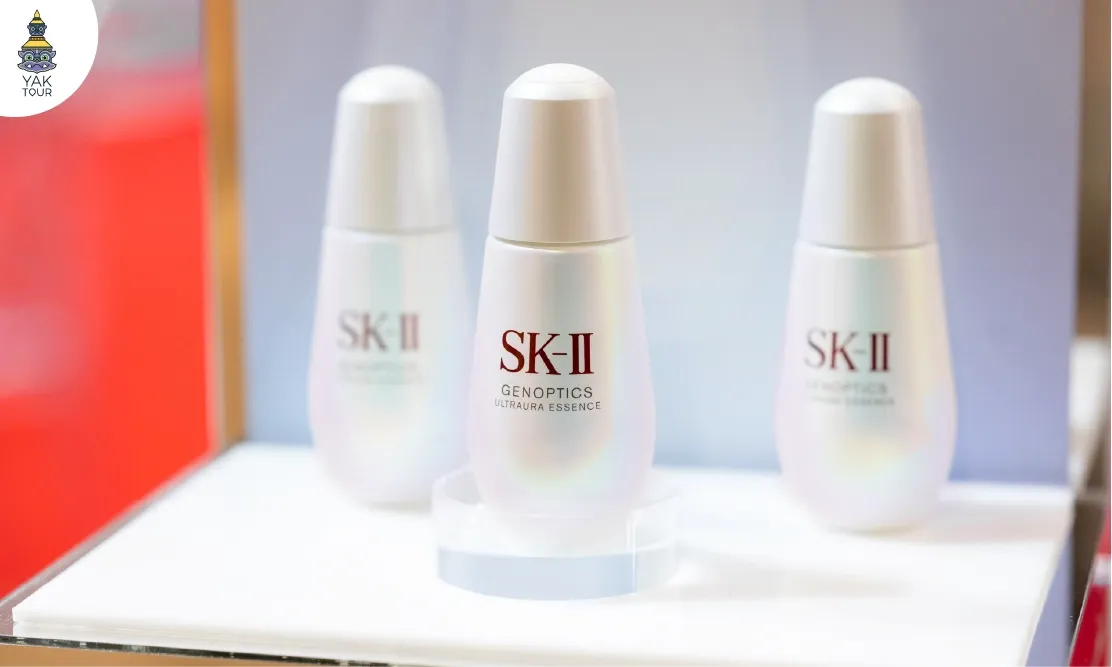 เซรั่ม SK-II GenOptics Ultraura Essence ช้อปที่เคาน์เตอร์แบรนด์ห้าง Keio Department Store Shinjuku