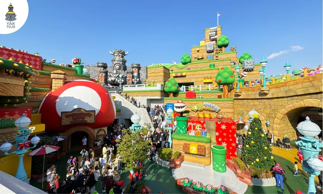 ภาพรวมโซน Super Nintendo World™ ที่ Universal Studios Japan 