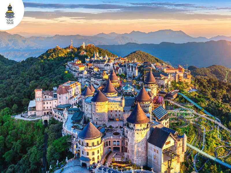 ทัศนียภาพบานาฮิลล์ เวียดนาม ที่เที่ยวต่างประเทศใกล้ไทย เดินทางสะดวกสำหรับผู้สูงอายุ