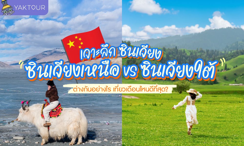 คู่มือเที่ยวซินเจียง เจาะลึกความต่างซินเจียงเหนือ VS ซินเจียงใต้ และช่วงเวลาที่น่าเที่ยวที่สุด