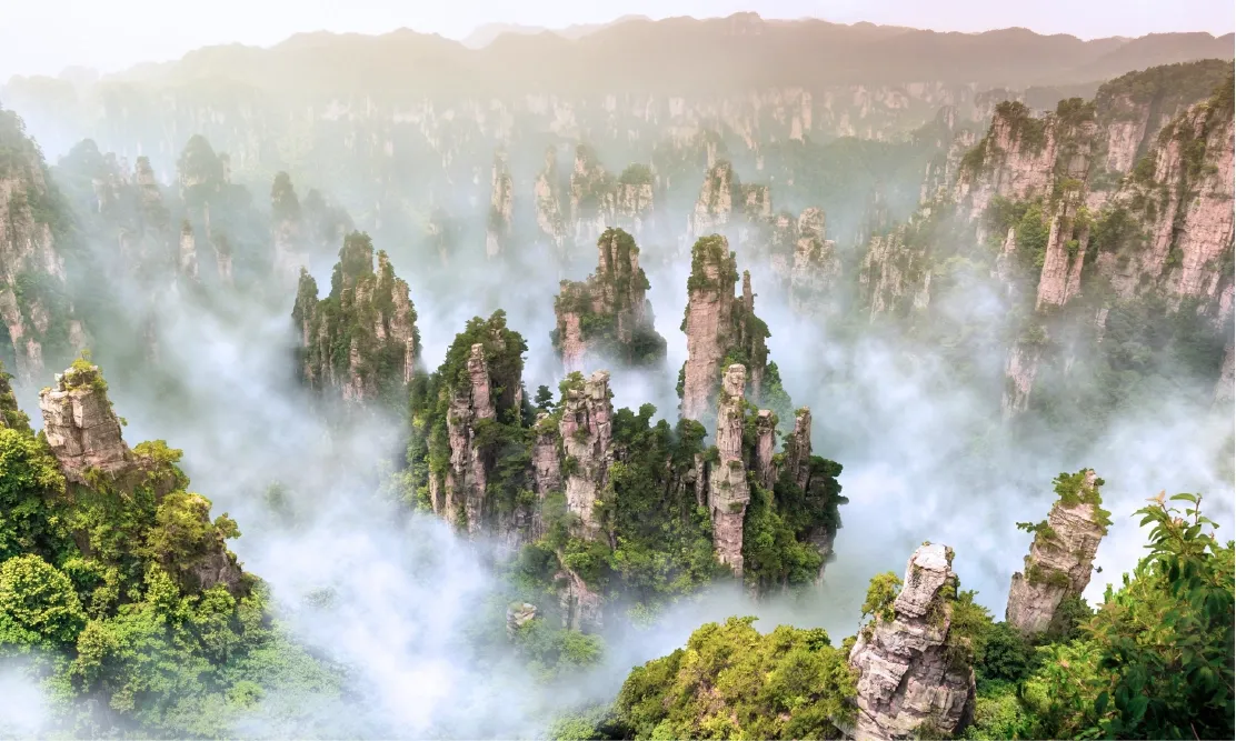 จางเจียเจี้ยยอดเขาอวตาร ความมหัศจรรย์ของธรรมชาติแห่งประเทศจีน